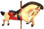 Allan Herschell  Trojan Jumper Carousel Horse, Outer Row Project Horse