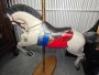 Allan Herschell  Trojan Jumper Carousel Horse, Outer Row Project Horse