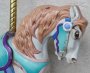 Allan Herschell  Style Aluminum Jumper Carousel Horse