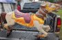 Allan Herschell Carousel Horse Jumper, Aluminum, Middle row