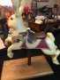 Table top Flirting Carousel Rabbit