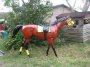 Walking or Running Race Horse, Life Size American Pharoah