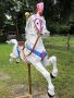 Carousel Circus Horse  Contemporary Wood Carving