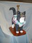 16 Inch Carousel Cat