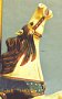 Parker Jumper Indian Horse w/ Feathers & Pelt  Large Outer Row Horse
