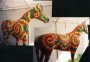Life Size Fiberglass Thoroughbred Horse Custom Painted