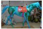 Walking or Running Race Horse, Life Size American Pharoah