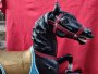 Dentzel Prancer, Antique Wood Carousel Horse on Rockers