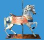 Dentzel Stander Carousel Horse (Arabian Stallion Horse) fiberglass