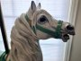 Antique Dentzel Prancer Mare Wood