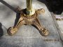 4 Leg  Fancy Cast Iron Base Set Braided