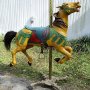 Illions Supreme Jumper Stargazer, 48" long Park Paint