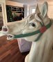 Dentzel Mare, Prancer Sweet Face, Antique White