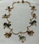 Carousel Necklace by Lunch at the Ritz 22k plated