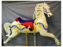 1908 Parker Carousel Horse, Jumper Peek-a-boo Mane, 72 inch