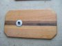 Oak and Walnut Wood Base Set