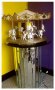 Mirrored Pedestal table for your Carousel
