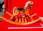 Bow Rocking Horse , Contemporary Wood