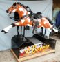 Plexiglass Sided Champion Coin-Op Horse
