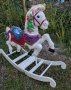 Carousel Rocking Horse, Rosey