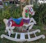 Carousel Rocking Horse, Rosey