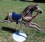 Vintage Rocking Horse in Arabian Costume