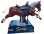 Copper Metallic Sandy Coin Operated Horse