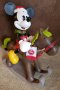 vintage Disney Santa Mickey on Rocking Horse Christmas